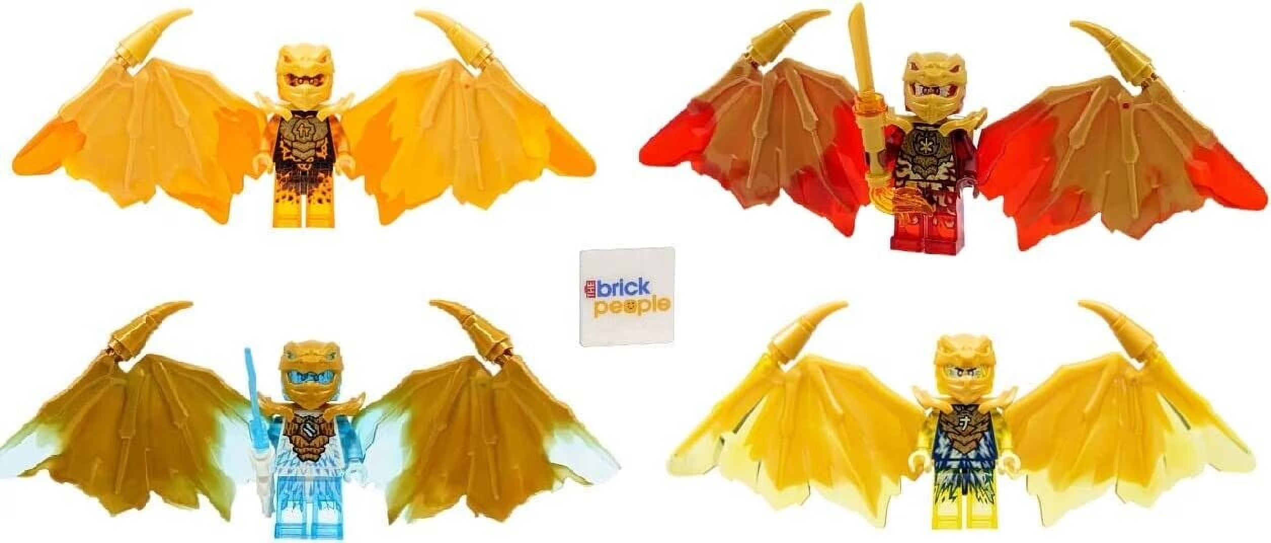 Golden Dragon Set with Minifigures Weapons P82709