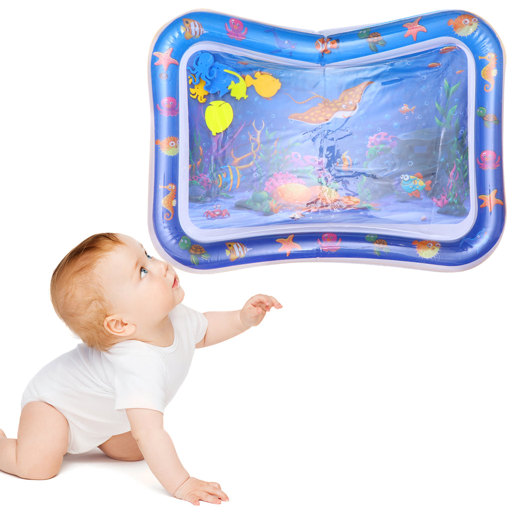 Inflatable Crawling Cushion Water Play Mat (Blue) J25747