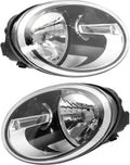 Volkswagen Beetle Headlight Assembly Pair Halogen F206