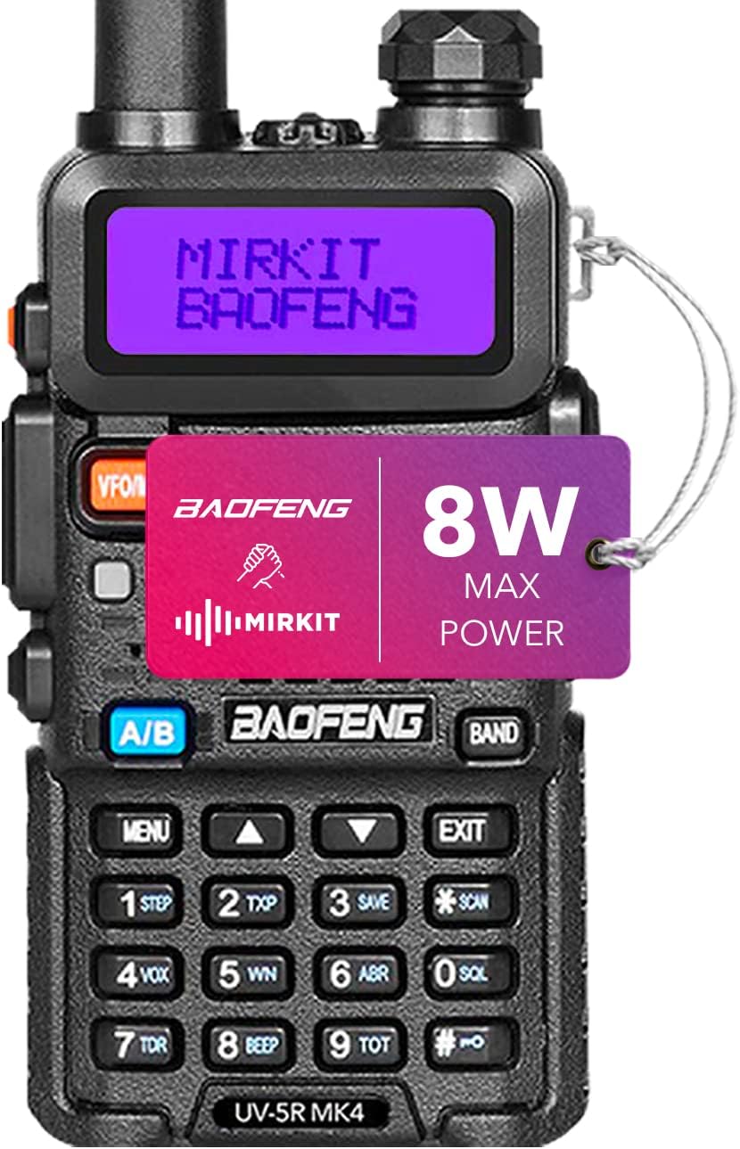 UV-5R MK2 5 Watt Dual Band Ham Radio Pack of 2 U859721