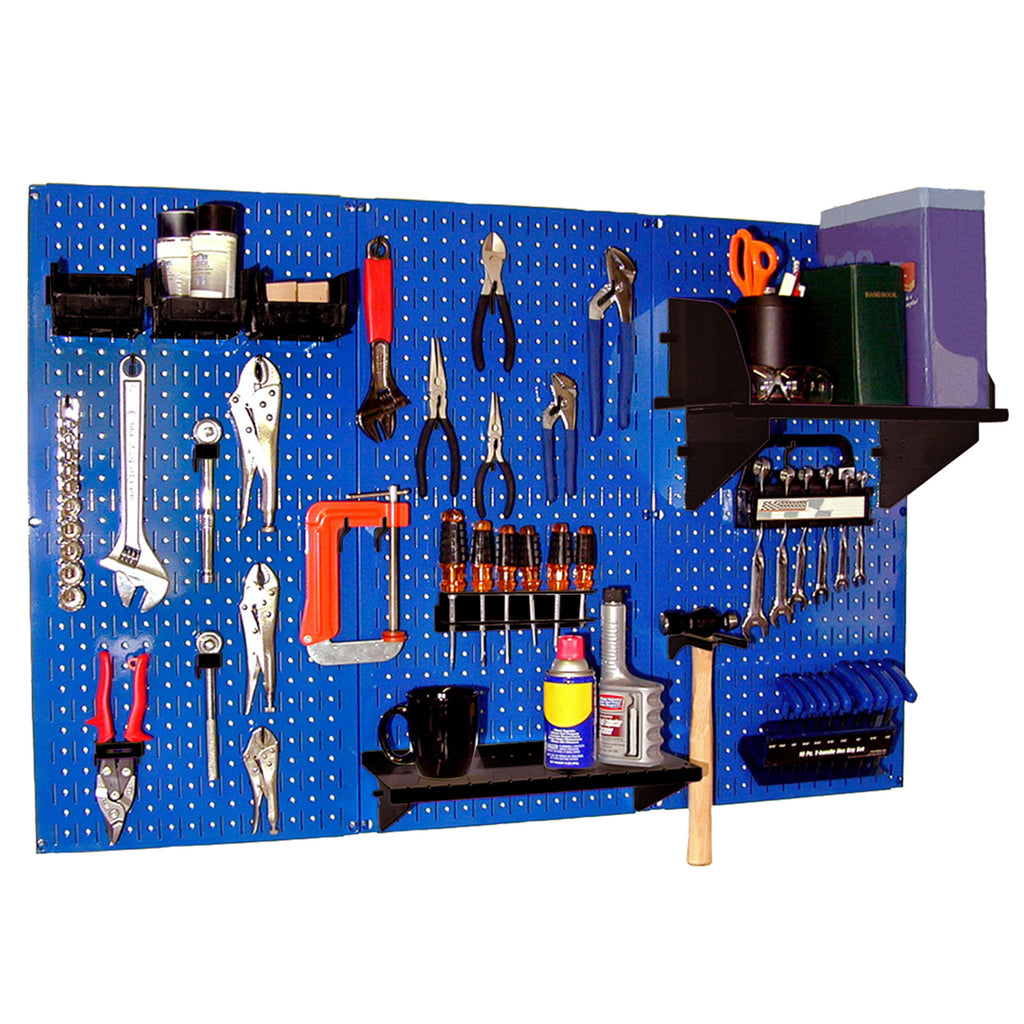 Blue/Black Pegboard Tool Storage Kit B66484