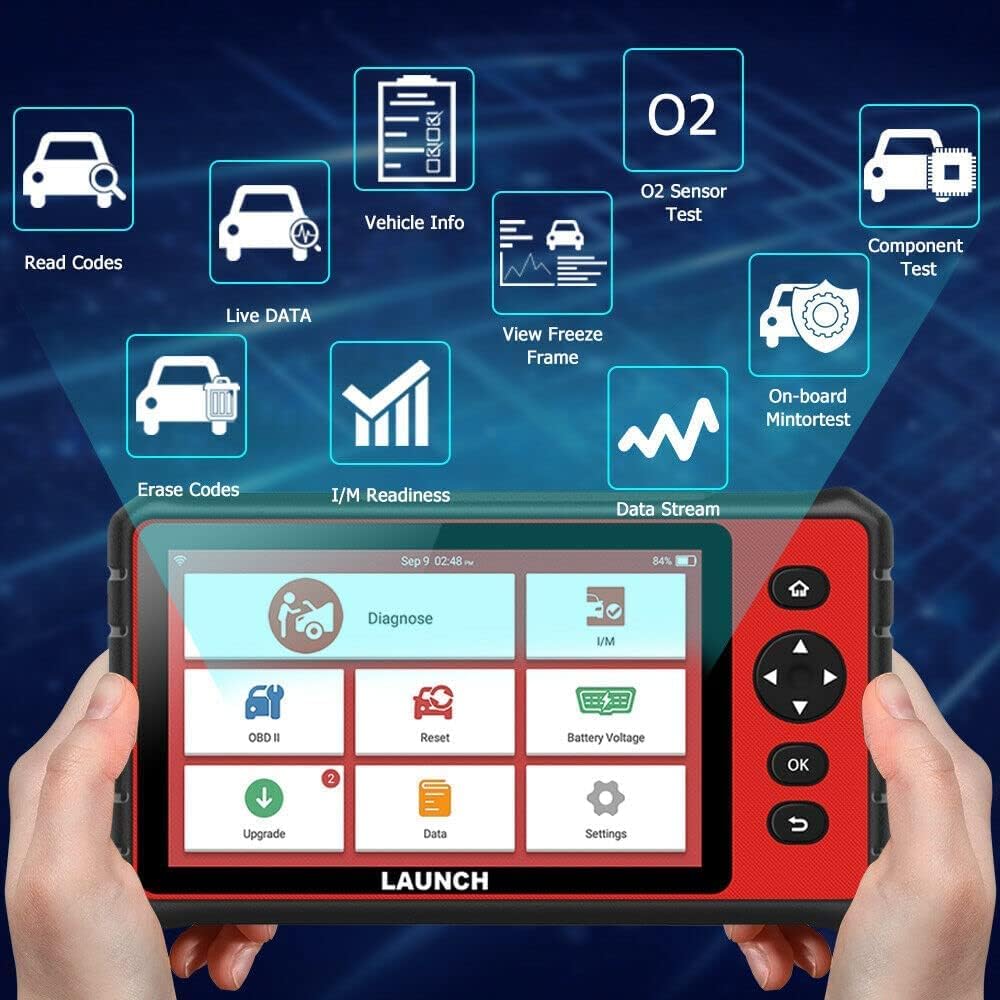 OBD2 Scanner with 26 Reset F609