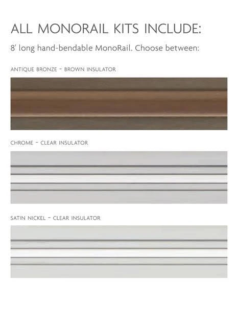 Bronze Monorail Remote Kit 300W X548