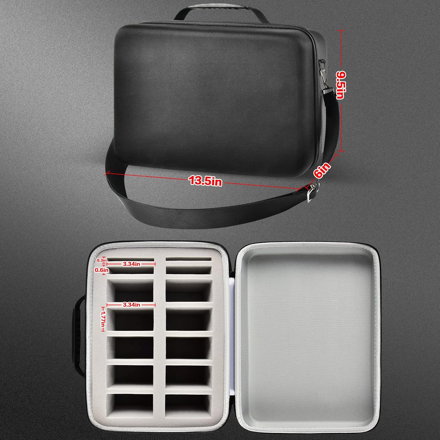 Graded Card Storage Box for Sports Trading Cards R61144
