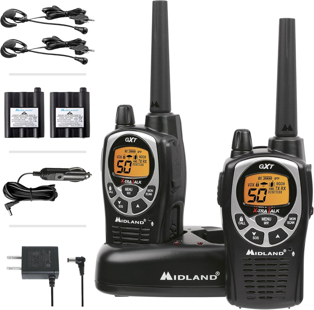 50 Channel GMRS Two-Way Radio, Mossy Oak Camo, 2-Pack K170173