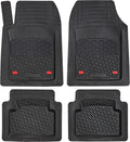 Silver 5-Piece Heavy-Duty Automotive Floor Mat Z786441