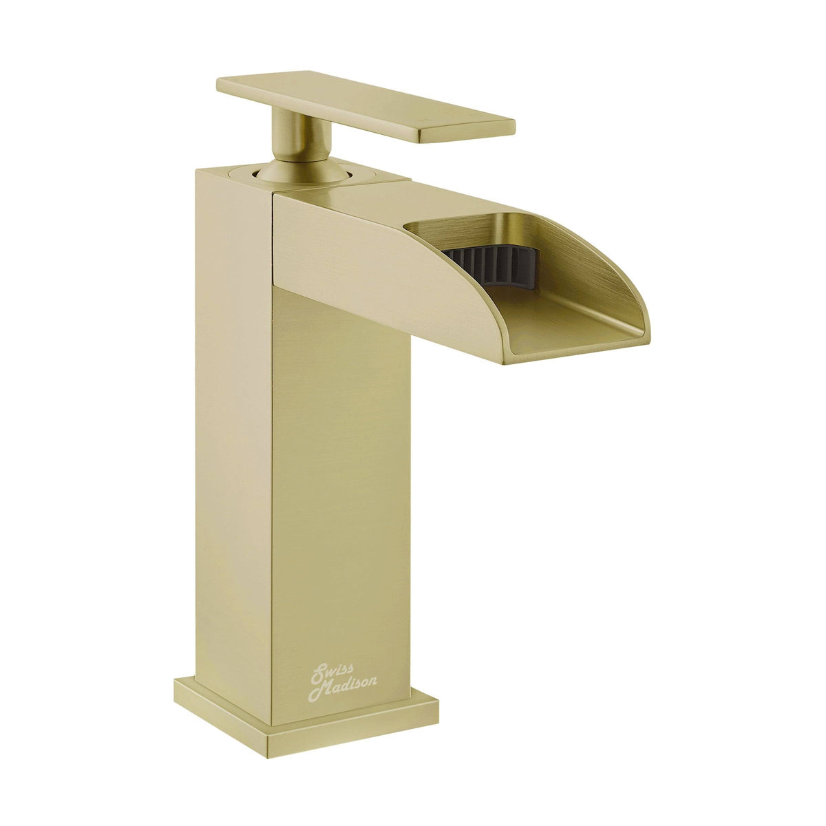 Brushed Gold Single Hole Bathroom Faucet C680