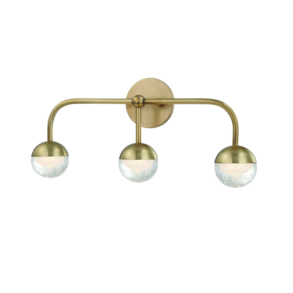 Aged Brass LED Bath Light Bracket N35516