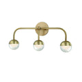 Aged Brass LED Bath Light Bracket N35516
