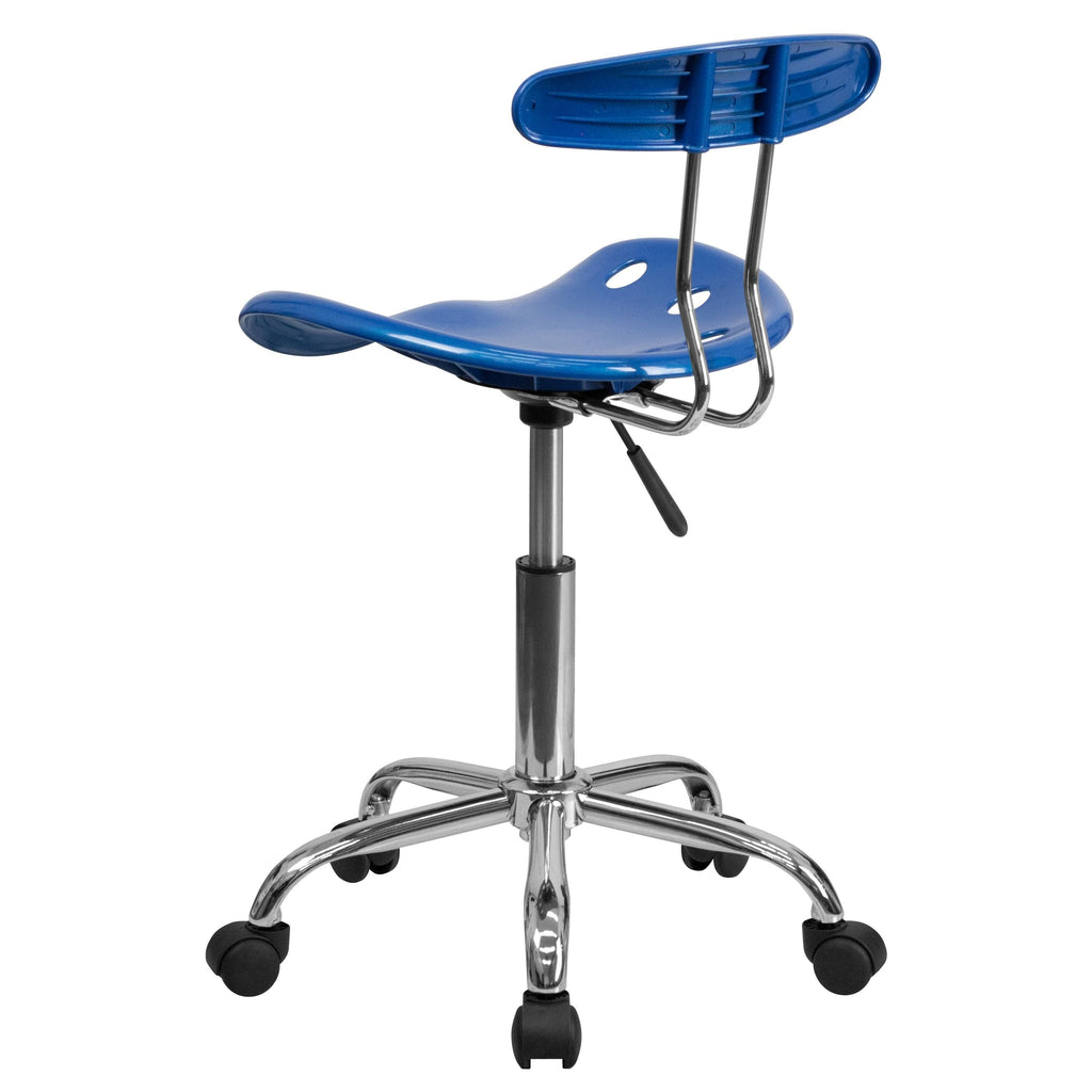 Pink Adjustable Swivel Chair with Tractor Seat K94362