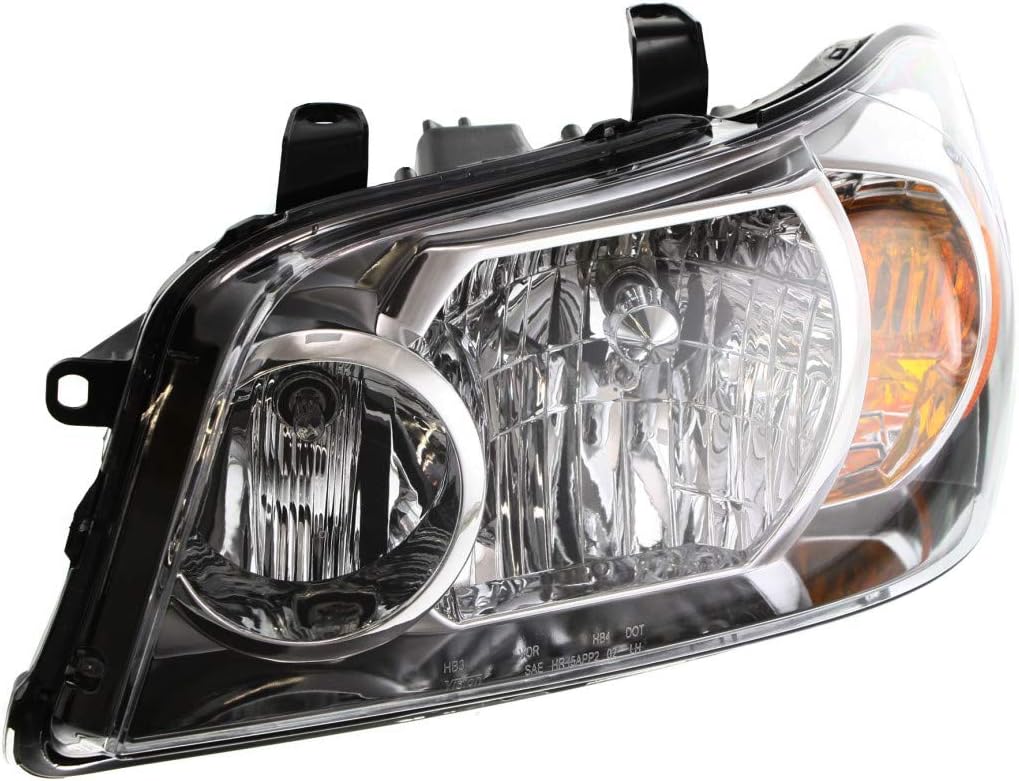 Headlight Assembly Pair for Toyota Highlander 2004 2005 2006 Halogen I52472