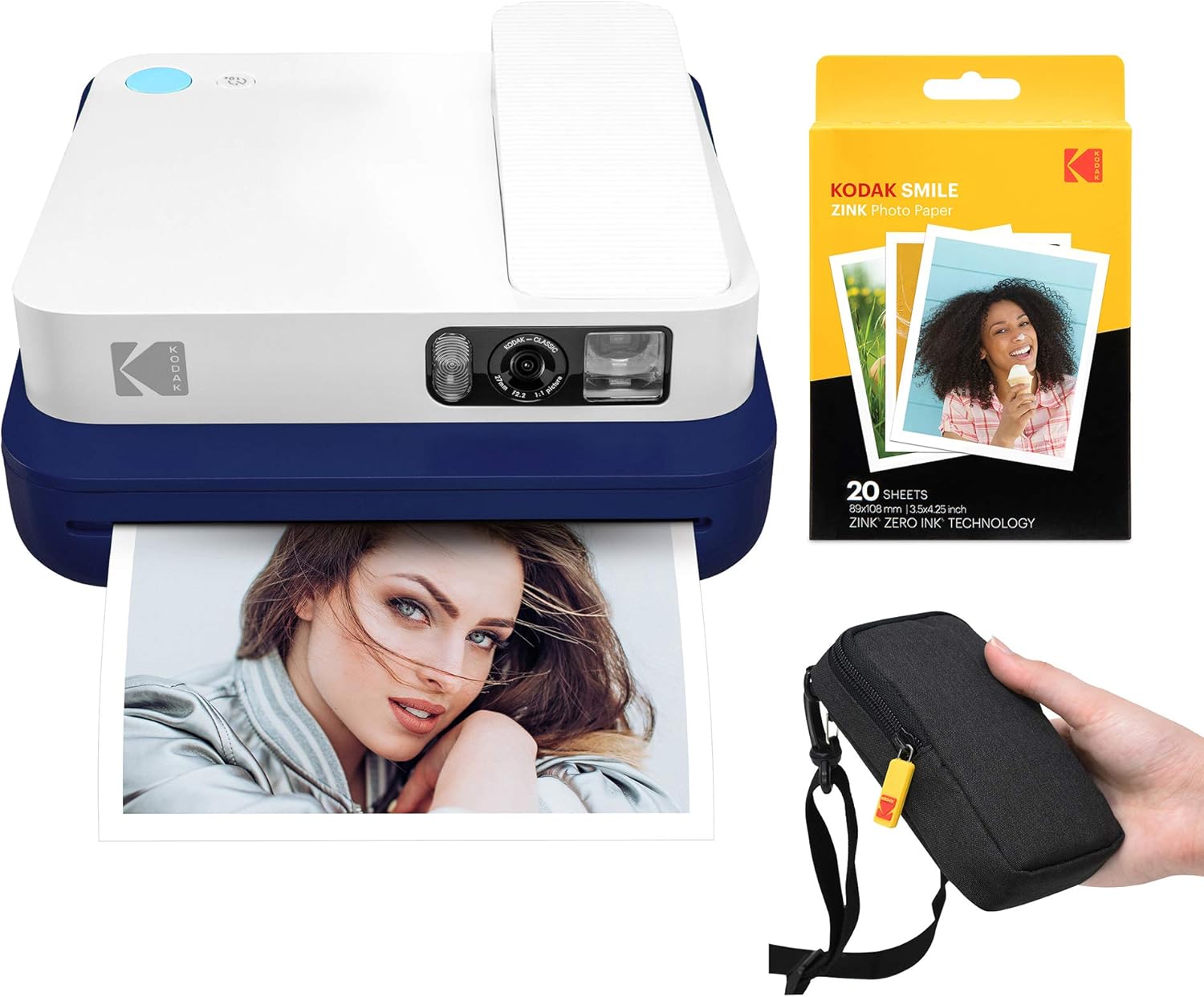 Green Digital Instant Camera Starter Kit V534