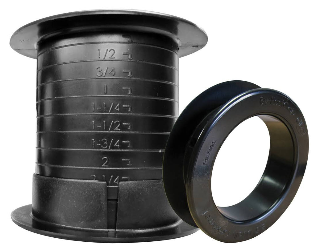 100pc 2.5In Dual Sided Grommet, Blk V71291