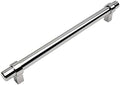 Polished Chrome Bar Cabinet Handle Pull 7-1/2 Hole Centers D98559