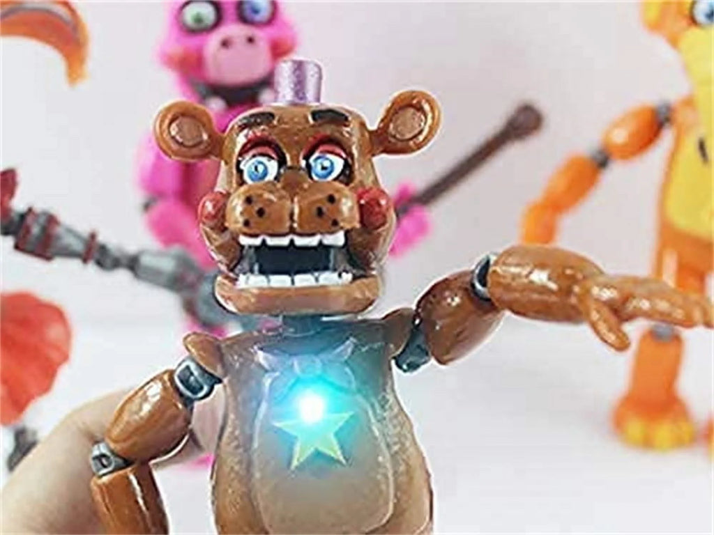 6Pcs/Set Five Nights At Freddy Action Figure Toy E4658