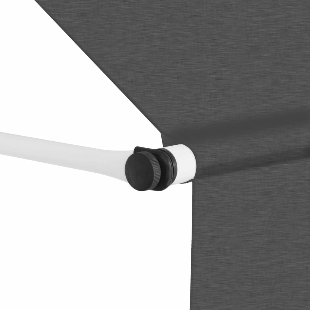 Manual Retractable Awning 137.8" Anthracite Q403