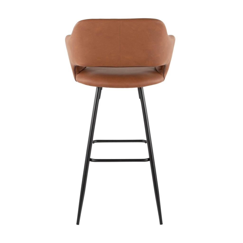Grey/Black Barstool (Set of 2) Z25872