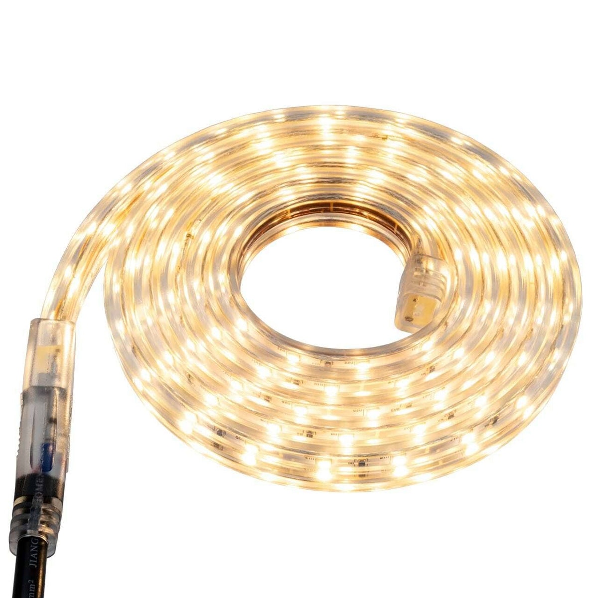 Warm White LED Strip Light, 120 Volt, SMD 3528 Y509