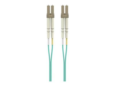 Aqua Fiber Optic Patch Cable 164 ft K7418