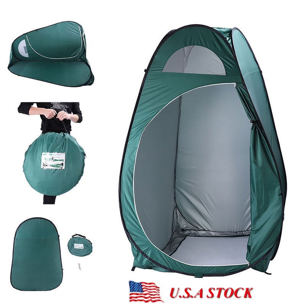 Army Green Pop-up Privacy Shelter Tent X479853