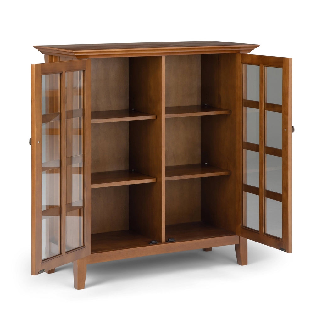 Solid Wood Rustic Storage Cabinet Q182