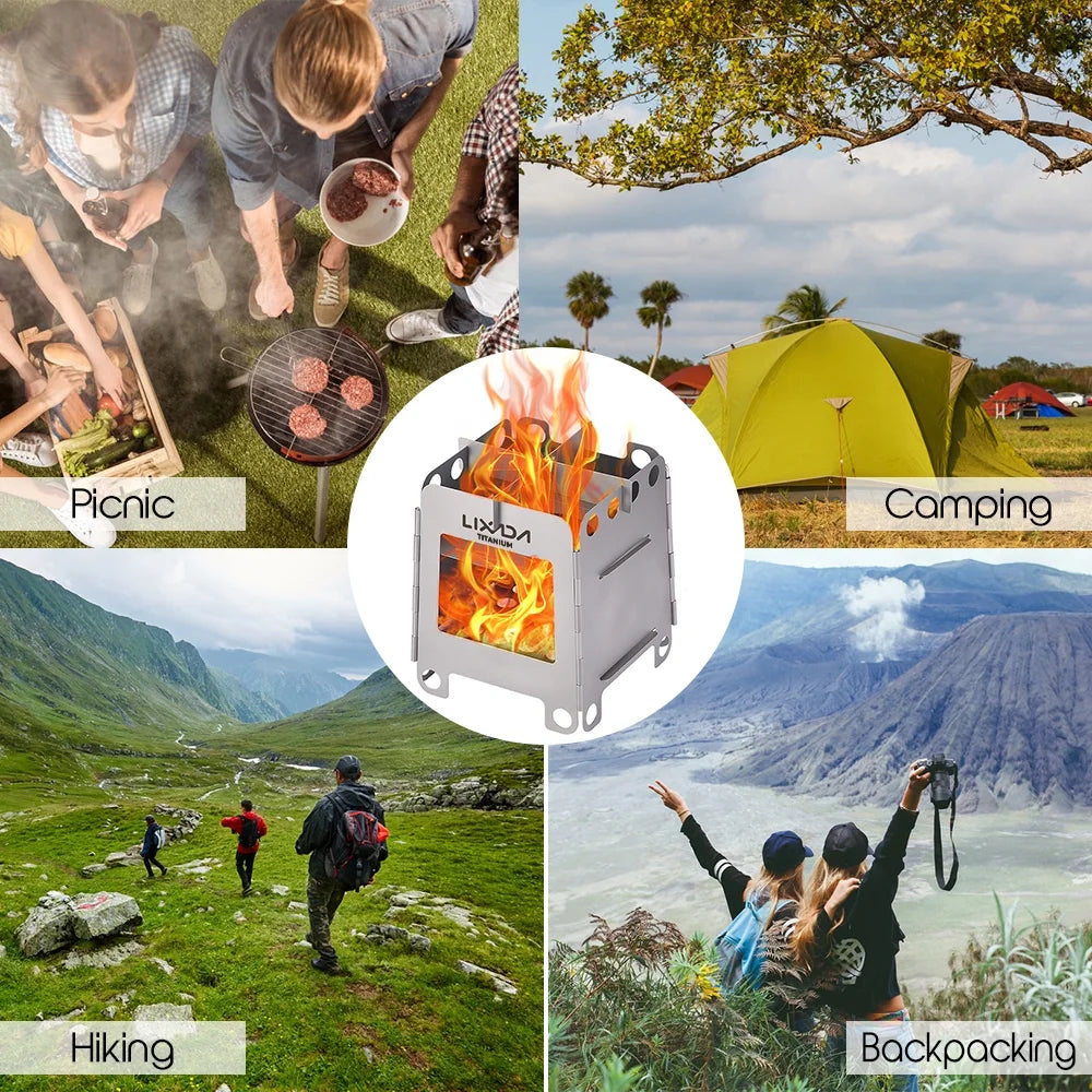 Outdoor Portable Wood Stove G555