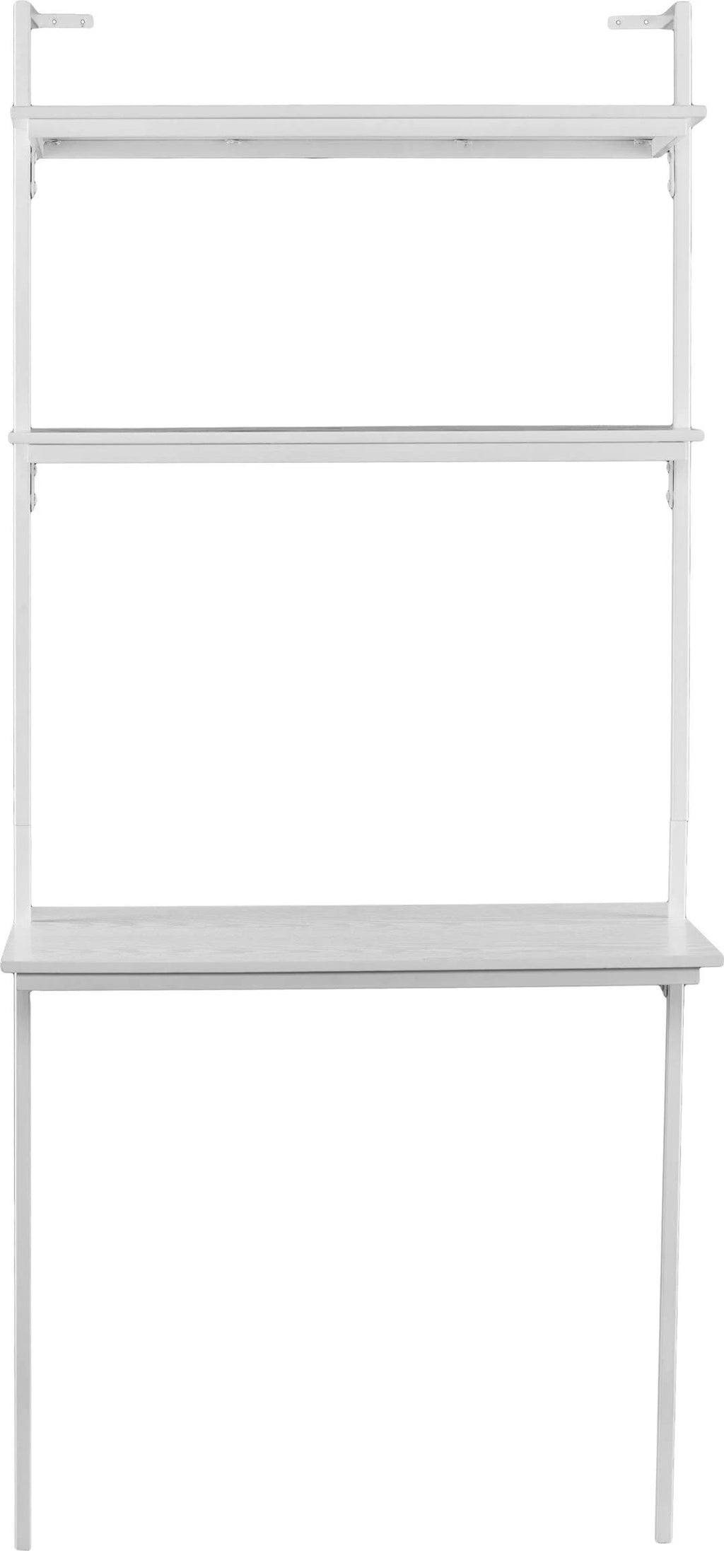 White Wall Mount Desk M6216