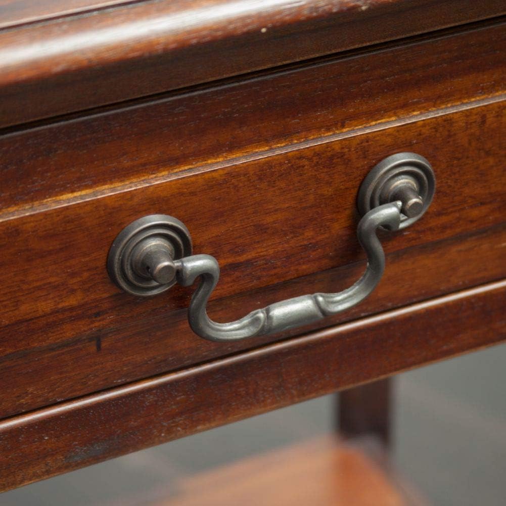 Acacia Wood Accent Table, Brown Mahogany O65623