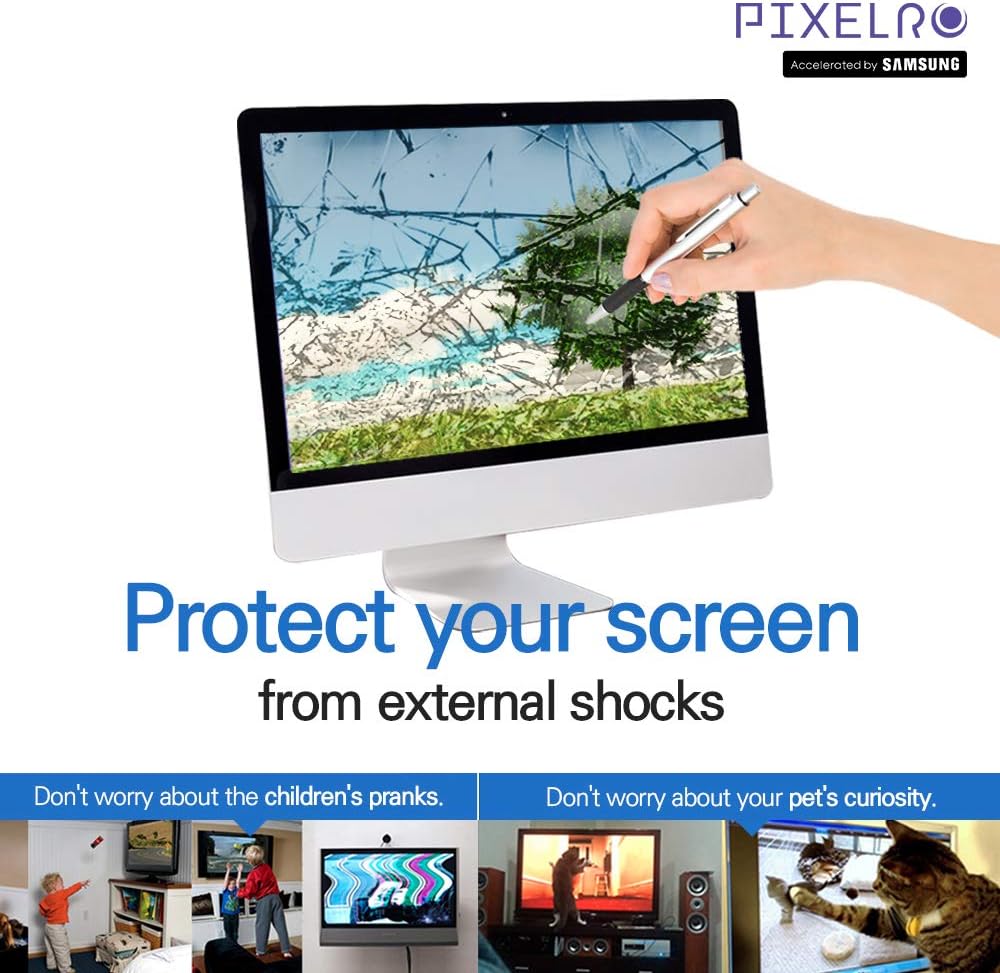 Blue Light Blocking Screen Protector 24 inch Pack of 2 B7930