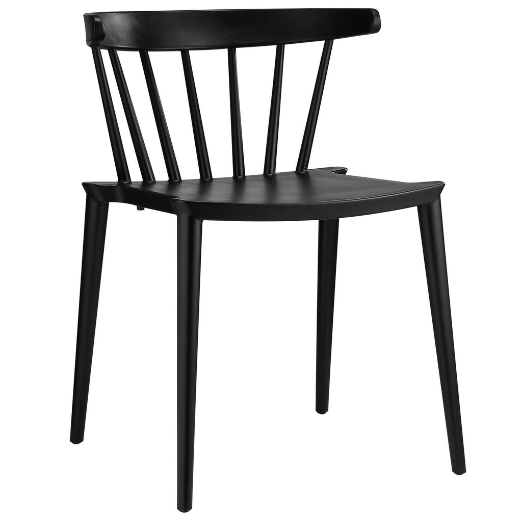 White Spindle Dining Side Chair K601243