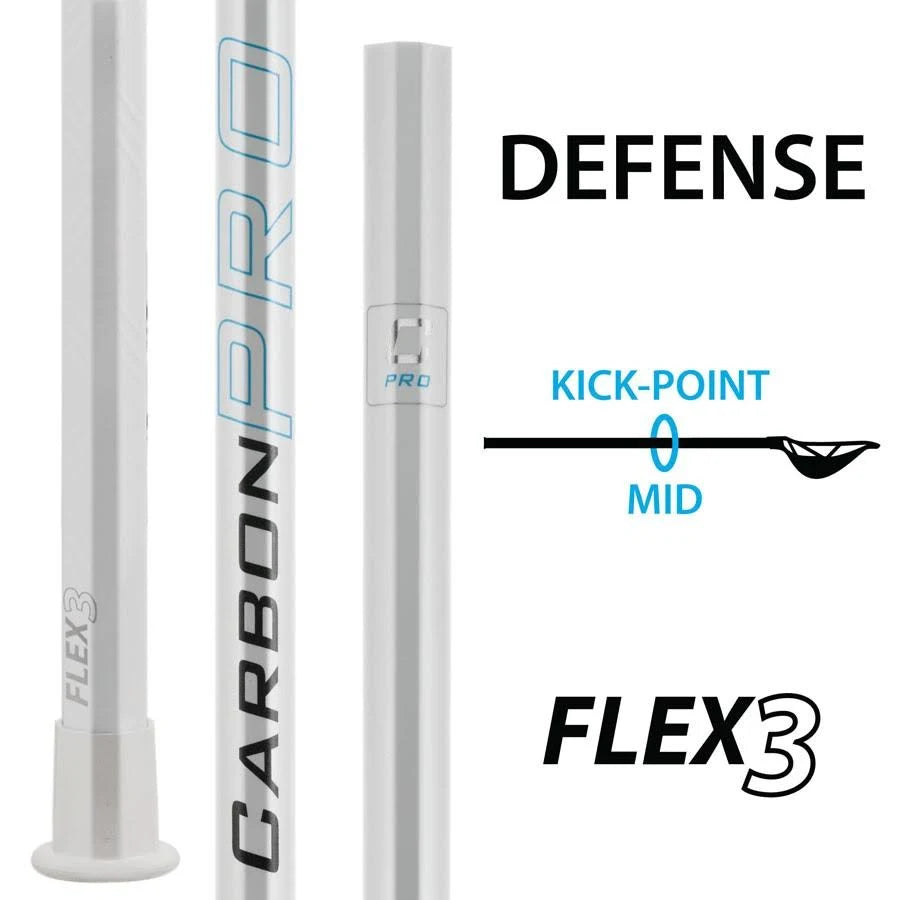 White Carbon Pro 60 Lacrosse Shaft B47278