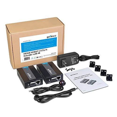 HDBaseT HDMI 1.4 Extender Over CAT5e/6/7 with IR - 230ft (70m) W84421