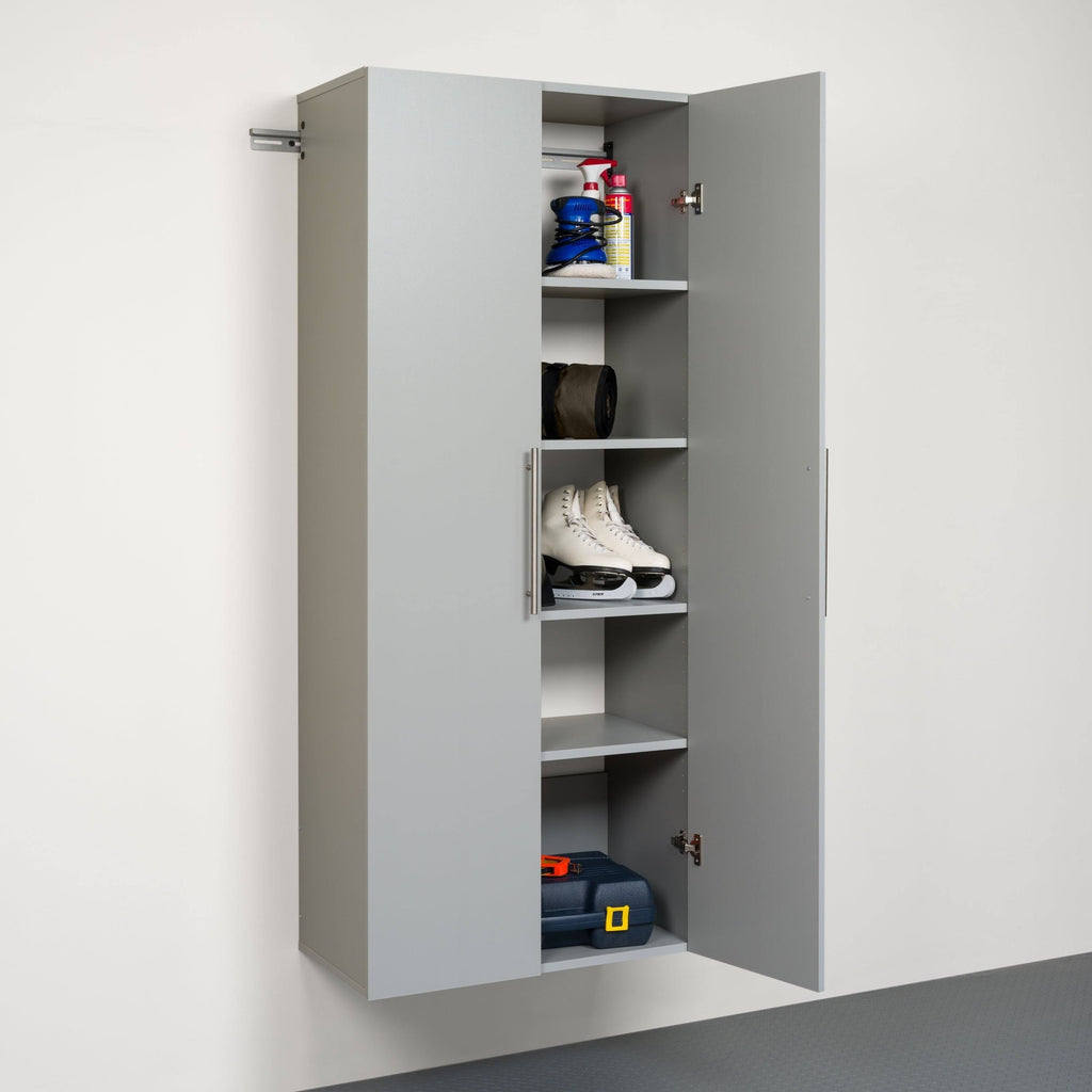 White Storage Cabinet E596