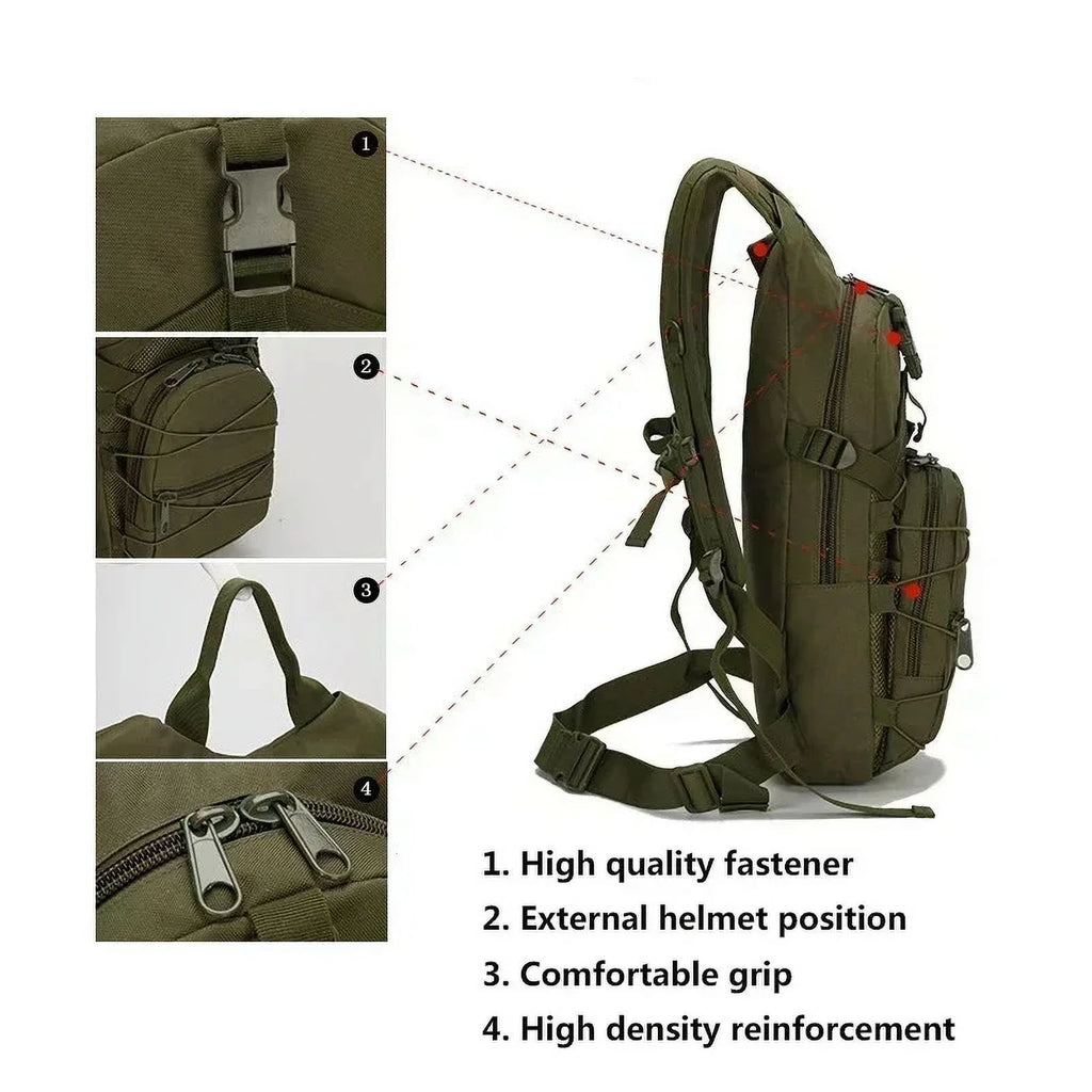 15L Molle Backpack Outdoor Sports Bicycle Backpacks Cycling Camping Bag D229392