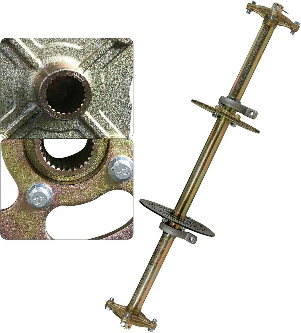 815mm Rear Axle Shaft Kit with 7.5" Brake Disc Z64141