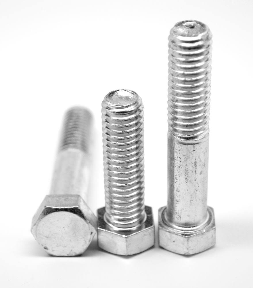 1/2x22-20 x 3x22 Fine Thread Grade 5 Hex Cap Screw Medium Carbon Steel Zinc Plated S192