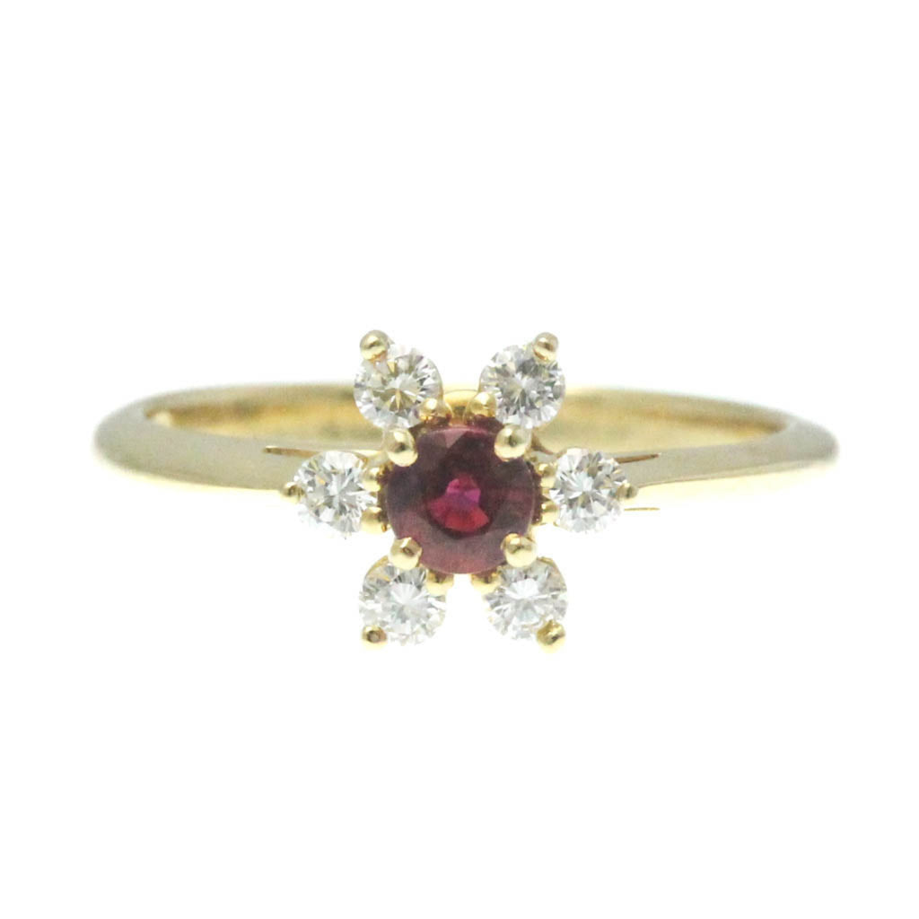 18K Yellow Gold Diamond Ring P4078