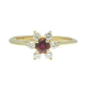 18K Yellow Gold Diamond Ring P4078