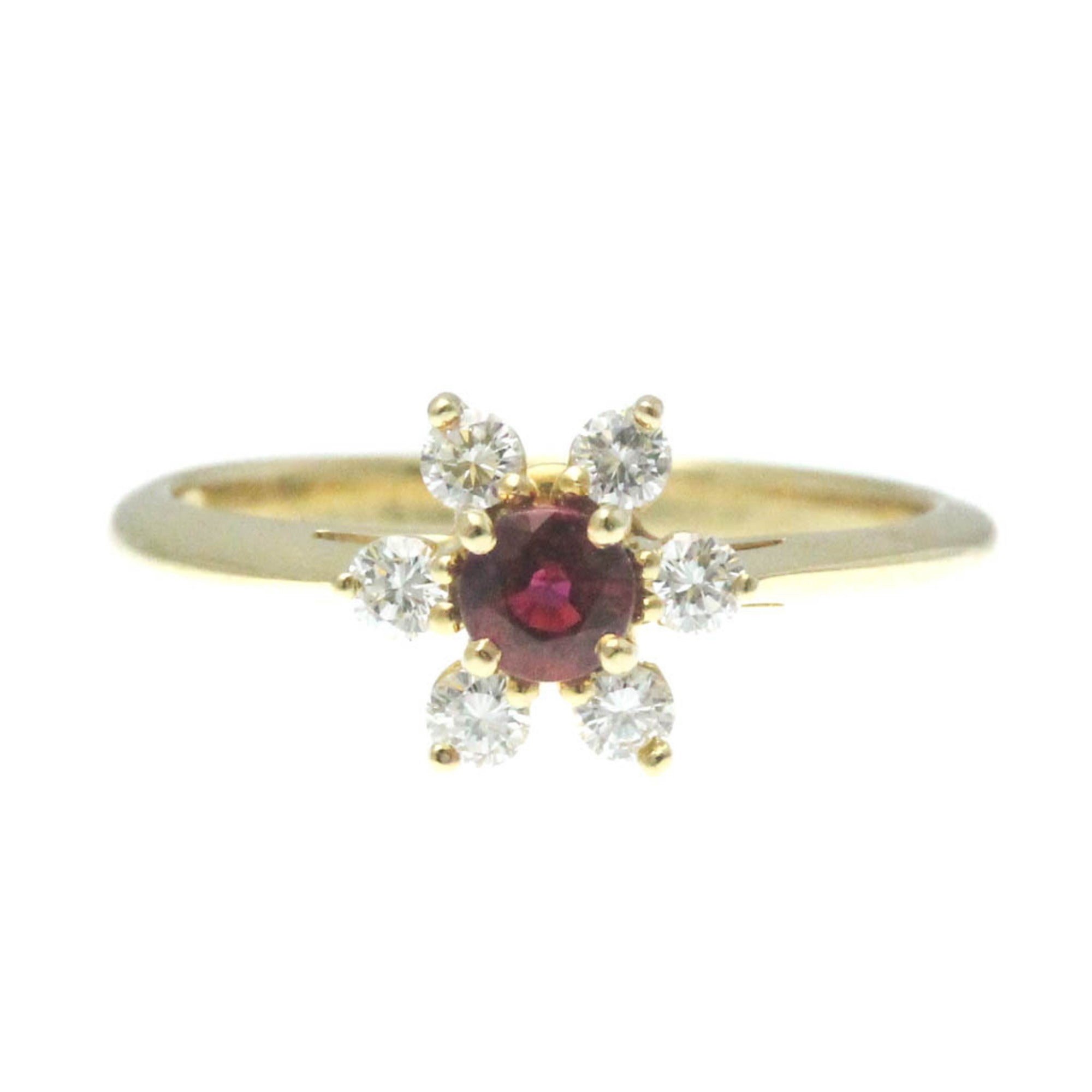 18K Yellow Gold Diamond Ring P4078