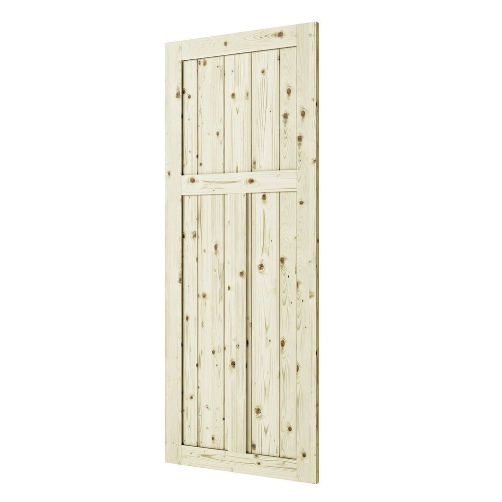 Unfinished Pine Barn Door Slab 42 in. H75298