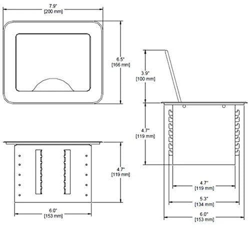 Tabletop Interconnect Box U766