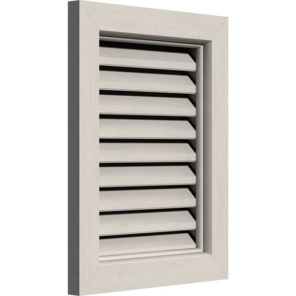 Primed Smooth Vertical Gable Vent O649