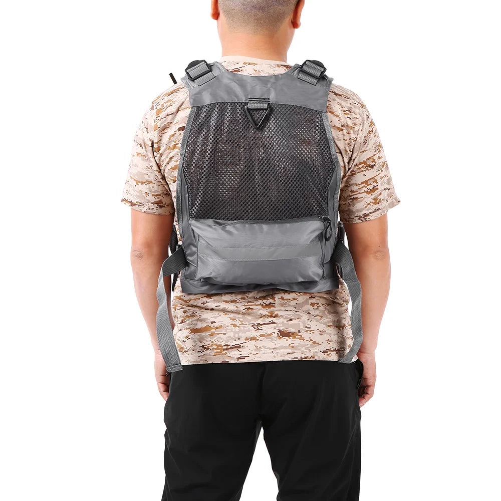 Outdoor Fishing Life Safety Jacket Floatation Device J266