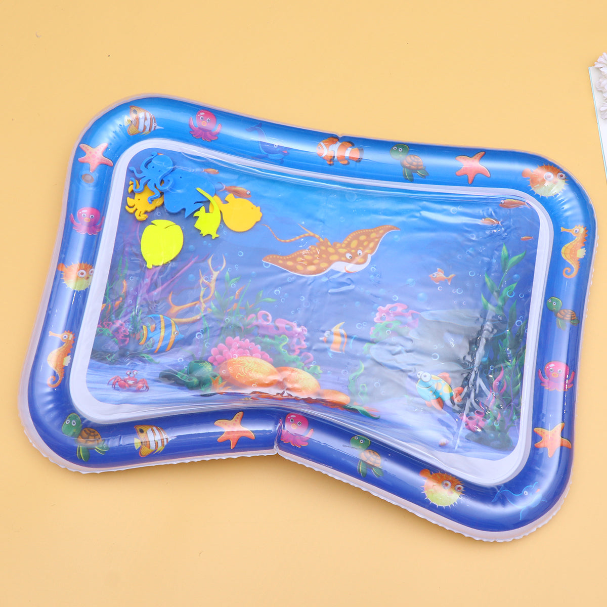 Inflatable Crawling Cushion Water Play Mat (Blue) J25747