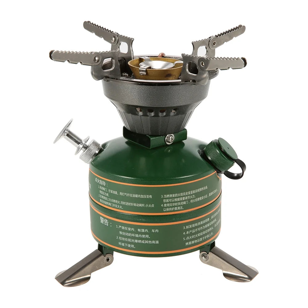 Portable Gasoline Camping Furnace Cooker T299
