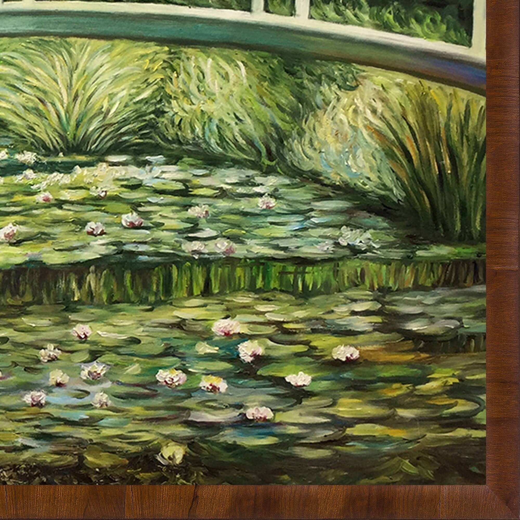 White Water Lilies Pre-Framed J2579