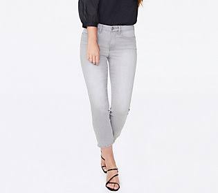 5-Pocket Crops with Back Petal Hem C222