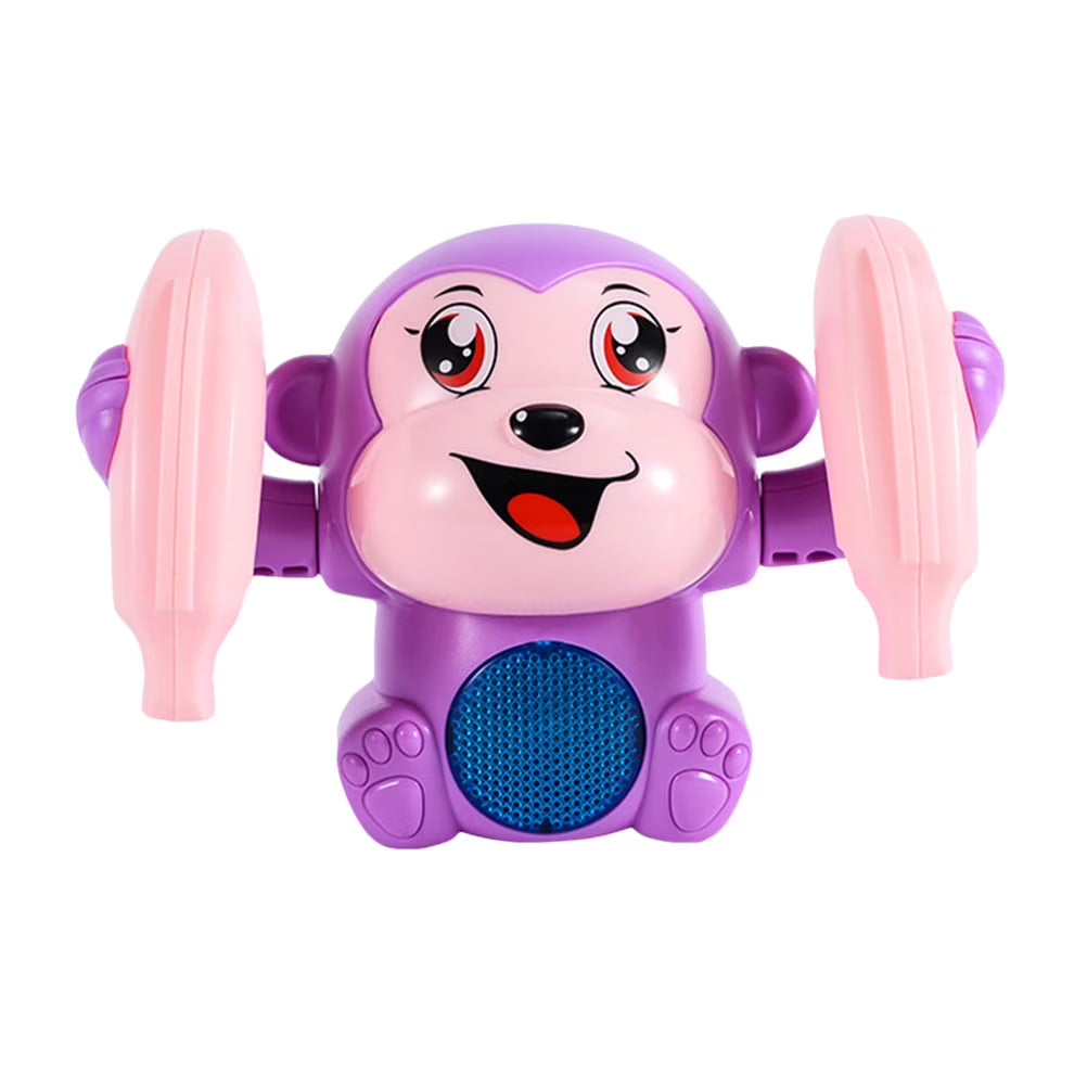 Purple Electric Tumbling Monkey Toy Y7771