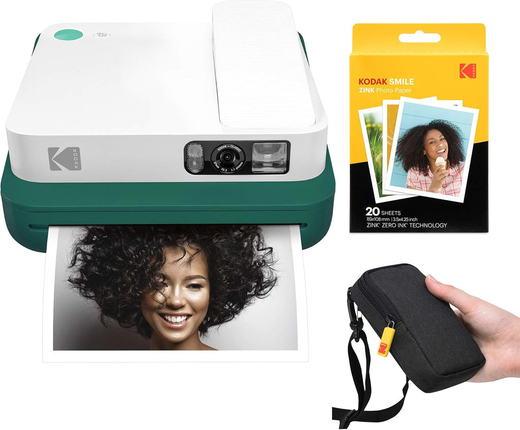Green Digital Instant Camera Starter Kit V534