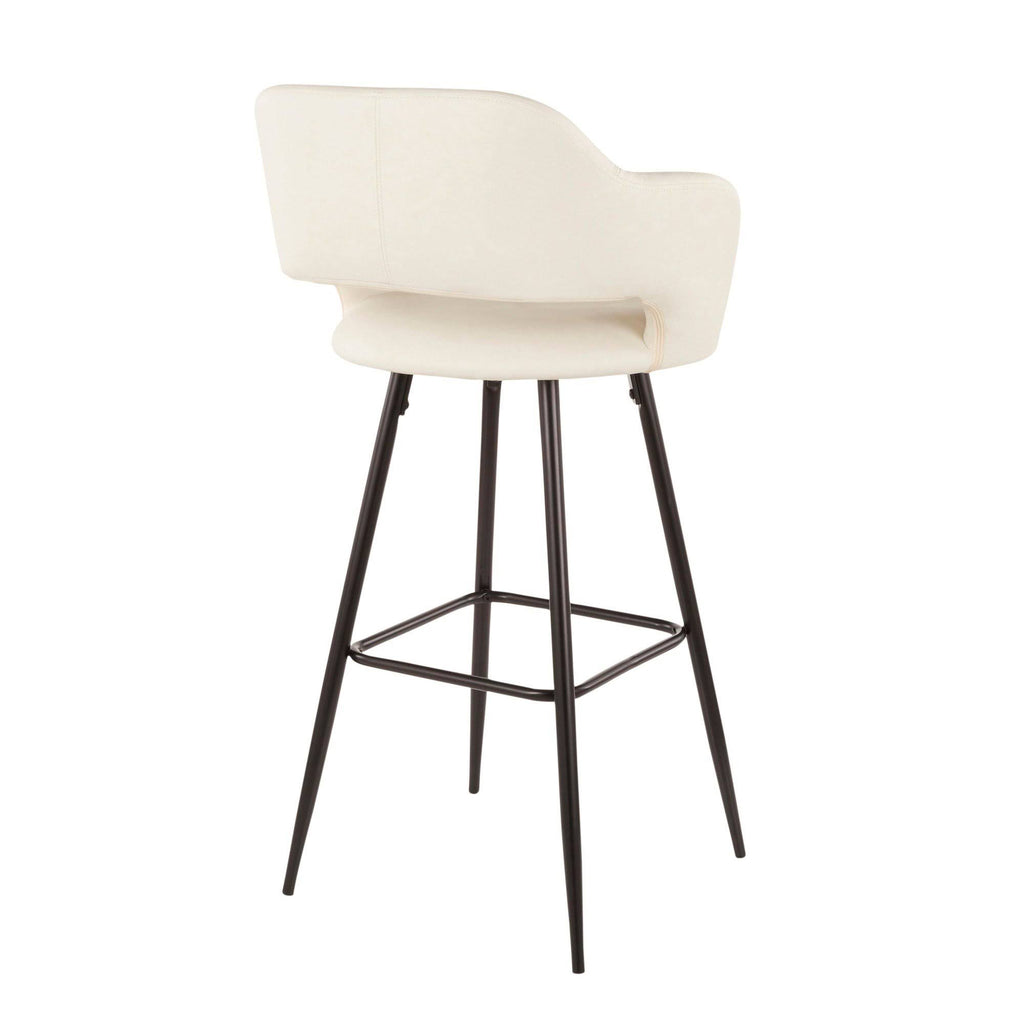 Grey/Black Barstool (Set of 2) Z25872